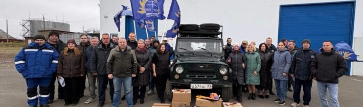 Коллектив ГУП НАО «Нарьян‑Марская электростанция» безвозмездно передал автомобиль УАЗ‑315196 и комплект инструментов для использования в зоне специальной военной операции